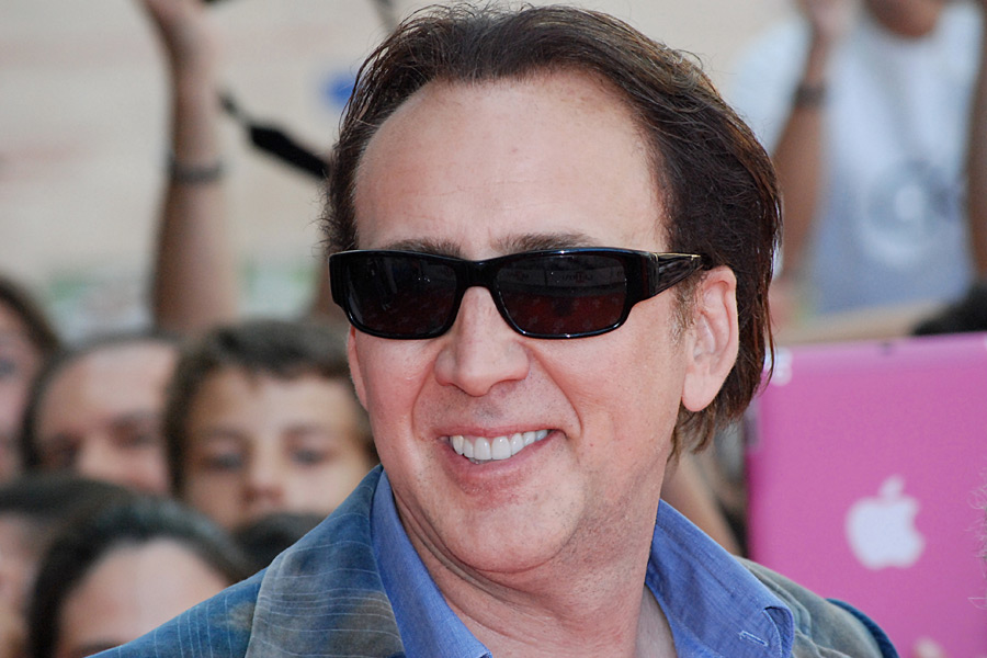 Nicolas Cage Shows Off a Striking New Hollywood Look